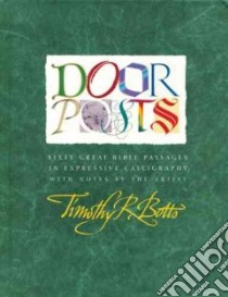 Doorposts libro in lingua di Botts Timothy R.