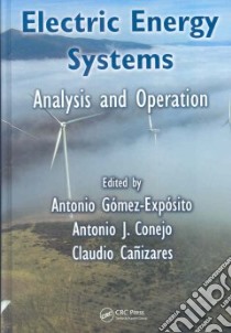 Electric Energy Systems libro in lingua di Canizares Claudio (EDT), Conejo Antonio J. (EDT), Gomez Exposito Antonio (EDT)