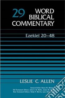 Word Biblical Commentary libro in lingua di Allen Leslie C.