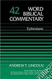 Ephesians libro in lingua di Lincoln Andrew T.