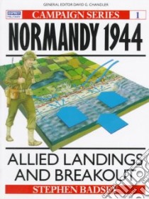 Normandy, 1944 libro in lingua di Badsey Stephen