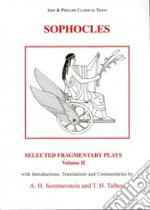 Sophocles libro in lingua di Sommerstein Alan H. (TRN), Talboy Thomas H. (TRN)