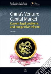 China's Venture Capital Market libro in lingua di Zhang Lin