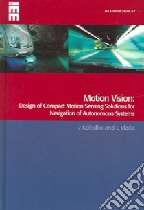 Motion Vision libro in lingua di Kolodko Julian, Vlacic Ljubo