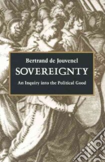 Sovereignty libro in lingua di De Jouvenel Bertrand