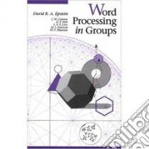Word Processing in Groups libro in lingua di Epstein David, Cannon James W. (CON)