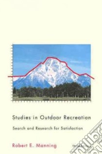 Studies in Outdoor Recreation libro in lingua di Manning Robert E.