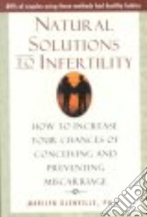 Natural Solutions to Infertility libro in lingua di Glenville Marilyn