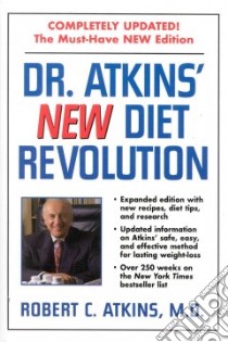 Dr. Atkins' New Diet Revolution libro in lingua di Atkins Robert C. M.D.