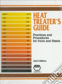 Heat Treater's Guide libro in lingua di Chandler Harry (EDT)