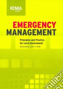 Emergency Management libro in lingua di ICMA press