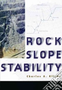 Rock Slope Stability libro in lingua di Kliche Charles A.