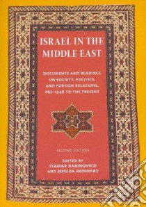 Israel in the Middle East libro in lingua di Rabinovich Itamar (EDT), Reinharz Jehuda (EDT)