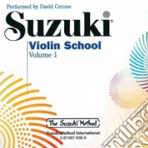 David Cerone Performs Suzuki Violin School libro in lingua di Suzuki Shinichi (COP)