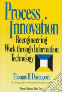 Process Innovation libro in lingua di Davenport Thomas H.
