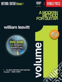 A Modern Method for Guitar libro in lingua di Leavitt William, Baione Larry