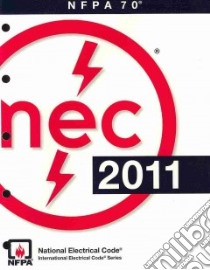 National Electrical Code 2011 libro in lingua di National Fire Protection Association