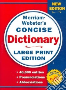 Merriam-webster's Concise Dictionary libro in lingua di Not Available (NA)