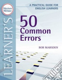 50 Common Errors libro in lingua di Marsden Bob