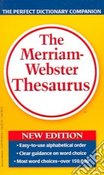 The Merriam-Webster Thesaurus libro in lingua di Merriam-Webster Incorporated (COR)