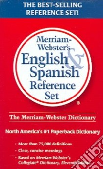 Merriam-webster's English & Spanish Dictionary Reference Set libro in lingua di Not Available (NA)