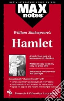 Max Notes-Hamlet libro in lingua di Miller Joanne K., Shakespeare William
