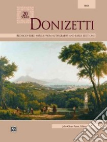 20 Songs Donizetti libro in lingua di Paton John Glenn (EDT)