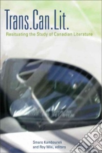 Trans.Can.Lit libro in lingua di Kamboureli Smaro (EDT), Miki Roy (EDT)