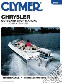 Chrysler Outboard Shop Manual libro in lingua di Not Available (NA)