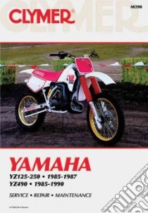 Clymer Yamaha Yz125-250, 1985-1987 libro in lingua di Not Available (NA)