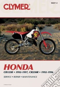 Honda Cr125R 1992-1997, Cr250R 1992-1996 libro in lingua di Jacobs Edward