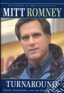 Turnaround libro in lingua di Romney Mitt, Robinson Timothy