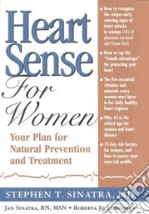 Heartsense for Women libro in lingua di Sinatra Stephen T. M.D.