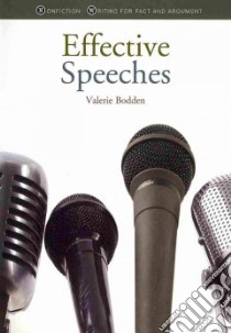 Effective Speeches libro in lingua di Bodden Valerie