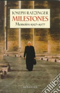 Milestones libro in lingua di Ratzinger Joseph Cardinal, Benedict XVI Pope