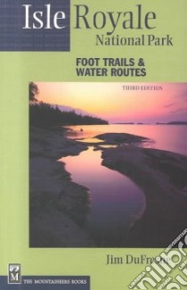 Isle Royale National Park libro in lingua di Dufresne Jim