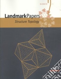 Landmark Papers 2 Structure Topology libro in lingua di Frank, C. Hawthorne