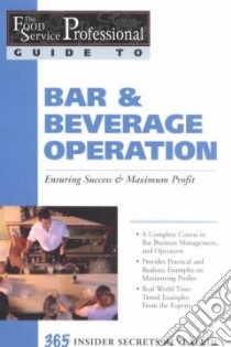 Bar & Beverage Operation libro in lingua di Parry Chris