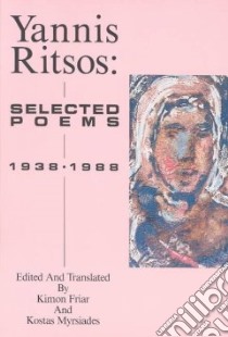 Yannis Ritsos libro in lingua di Ritsos Yannis