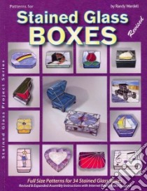 Patterns for Stained Glass Boxes libro in lingua di Wardell Randy A.