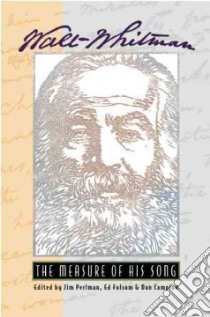 Walt Whitman libro in lingua di Perlman Jim (EDT), Folsom Ed (EDT), Campion Dan (EDT)