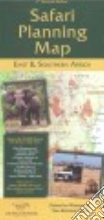 Safari Planning Map East & Southern Africa libro in lingua di Nolting Mark W., Butchart Duncan (ILT)