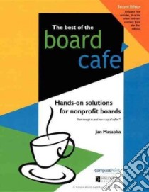 The Best of the Board Café libro in lingua di Masaoka Jan