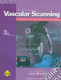 Introduction to Vascular Scanning libro in lingua di Ridgway Donald P.