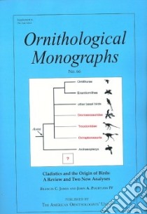 Cladistics and the Origin of Birds libro in lingua di James Frances C., Pourtless John A. IV