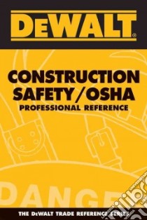 Dewalt Construction Safety / OSHA libro in lingua di Rosenberg Paul