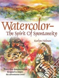 Watercolor libro in lingua di Holman Karlyn