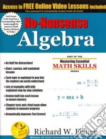 No-Nonsense Algebra libro in lingua di Fisher Richard W.