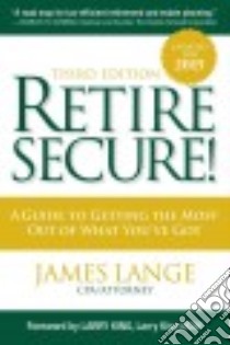 Retire Secure! libro in lingua di Lange James