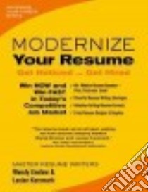 Modernize Your Resume libro in lingua di Enelow Wendy, Kursmark Louise